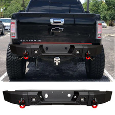 Vijay For 2007-2013 Chevy Silveradogmc Sierra 1500 Rear Bumper Wd-ringlights Vijay For 2007-2013 Chevy Silveradogmc Sierra 1500 Rear Bumper Wd-ringlights