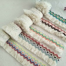 Ethnic Tassels Edging Fringe Trimming Sewing Fabric Curtain DIY Cushions Decor