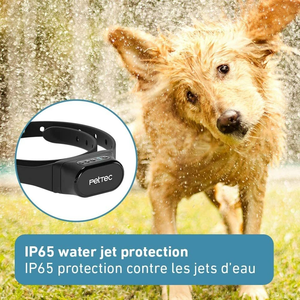 PetTec Anti Bell Halsband, Vibrationshalsband, Hundehalsband Vibration - Bild 4 von 4