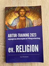 Abitur-Trainingsbuch 2023 Evangelische Religion mit Beispielaufgaben Neu