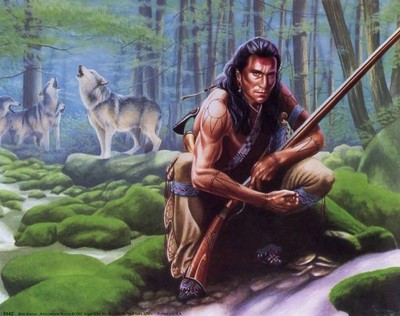 Art Collectibles Beautiful Native American Girl Native American Theme Art Print 8x10 In