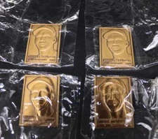 (4) 1993 Topps Highland Mint Brooks Robinson Bronze 1957 Rookie Lot GL2536