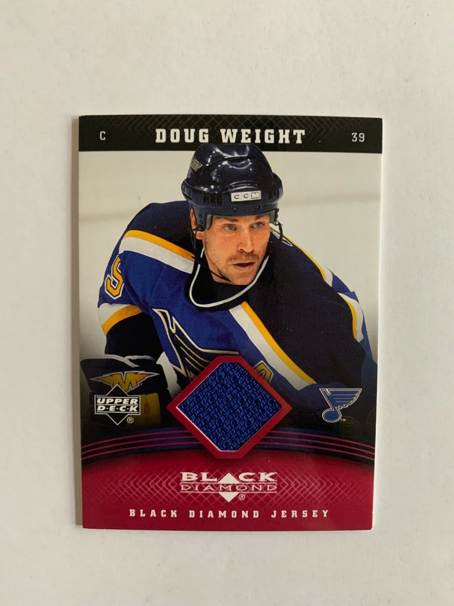 2006-07 Black Diamond Jerseys Ruby #JDW Doug Weight 074/100