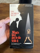 What's Love Got to Do With It VHS Tape 1993 Biography / Drama Angela Bassett