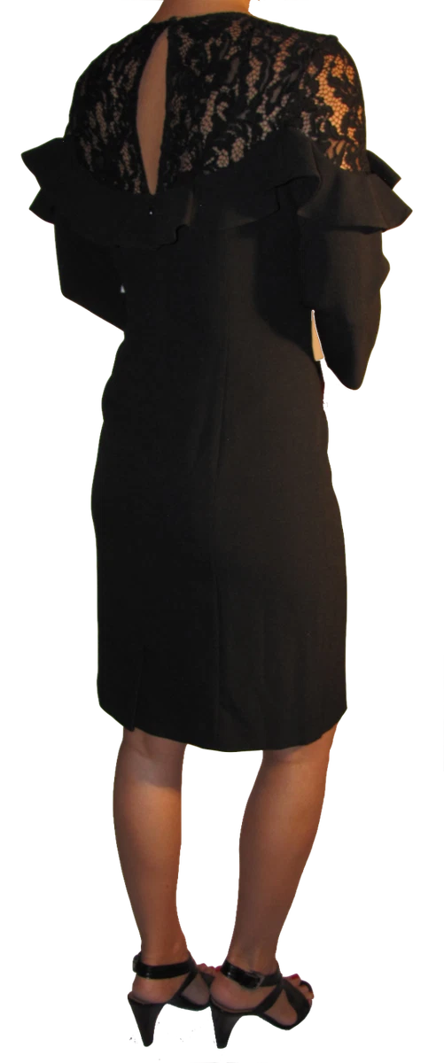 Eliza j lace clearance yoke sheath dress