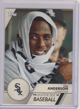 2020 Topps Opening Day TIM ANDERSON SP Insert The Lighter Side Of Baseball #13