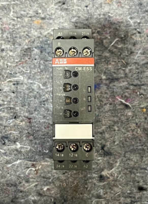 ABB CM-ESS.2S Voltage monitoring relay 2c/o, B-C=3-600VRMS, 220-240VAC - New OB