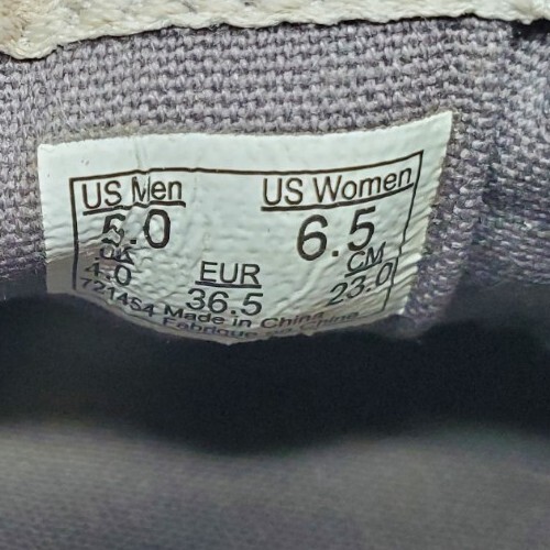 Vans Authentic Women 6.5 Old Skool Gray Suede Scotchgard Sneakers thumbnail 8