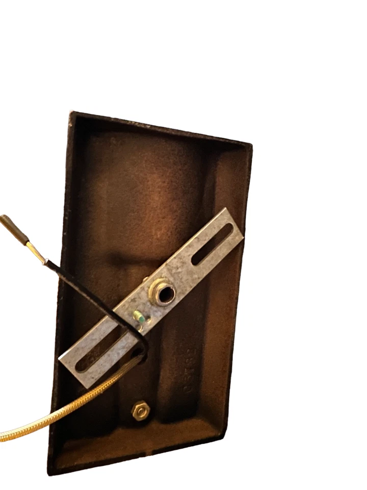 Aplique de pared de baño antiguo Art Deco cromado y hierro fundido Foto 3 de 3