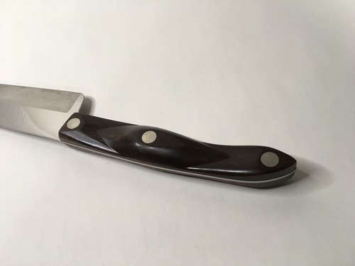 Vintage Cutco No.1725 French Chef Knife 9 1/4" Stainless Blade Swirl Handle - Bild 4 von 7
