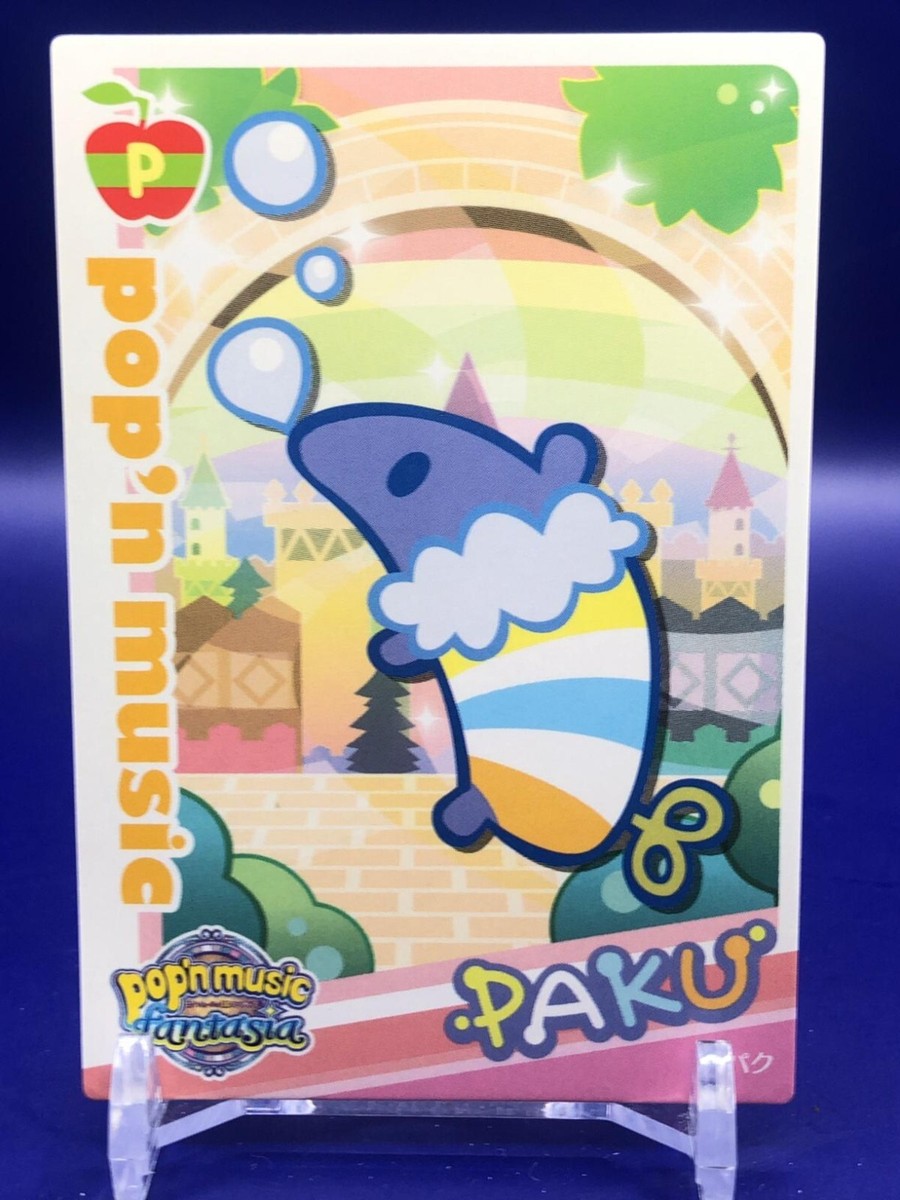 Paku Pop'n Music PJ21N032/056 Card Konami 2013 Japanese | eBay