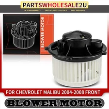 NEW HVAC Blower Motor Front for Chevrolet Malibu 2004-2008 700122 with Fan Cage