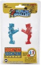 Worlds Smallest Rock'Em Sock'Em Robots toy