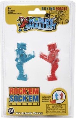 Worlds Smallest Rock'Em Sock'Em Robots toy