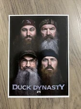 Duck Dynasty Sticker Decal Group Family Face 2.75”x3.75” Official Licensed NEW