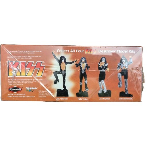 Polar Lights 10K LTD Edition PAUL STANLEY Kiss Destroyer Model Kit