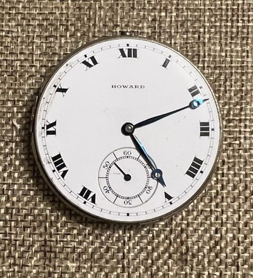Stunning 1912 E Howard 12 Size 17J Pocket Watch for parts