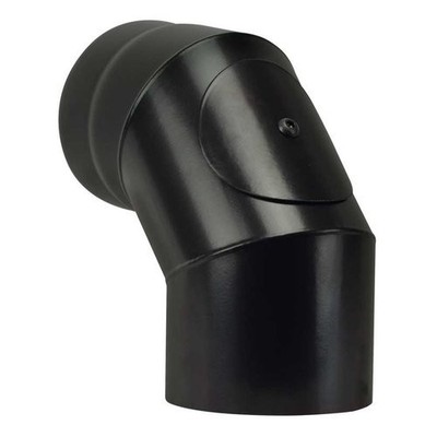 Curved Chimney Pipe Brand Save Fumisteria Model PN1508 Pellet Line