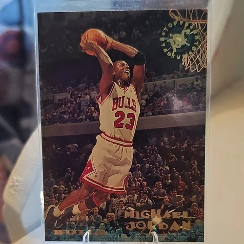 Topps 1995-96 Stadium Club Michael Jordan Chicago Bulls Basketball Card