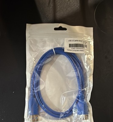 Central Computers USB 3.0 Extension Cable 3ft Blue