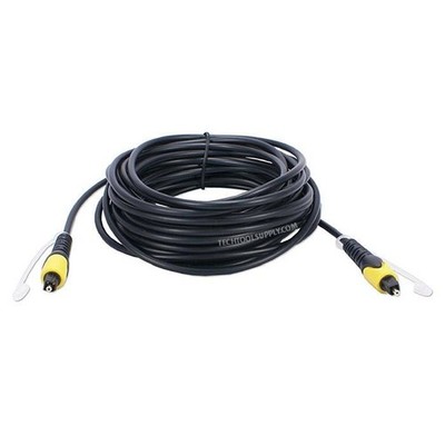 QVS 25' Digital Toslink Optical Cable digital Toslink optical audio cable 25 ft