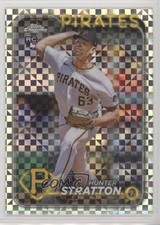 2024 Topps Chrome Update X-Fractor Hunter Stratton #USC137 10wc
