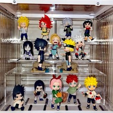 Auténticas figuras Pop Mart Naruto Shippuden serie infantil caja ciega juguete de regalo
