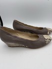 AGL ATTILIO GIUSTI LEOBRUNI WEDGES  SZ 39  9  GRAY WEDGES  SLIGHTY USED  $39.00 — photo 4