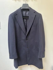 Suit Supply 100% Cashmere Navy Overcoat- Sz 40 / L (Excellent Condition)
