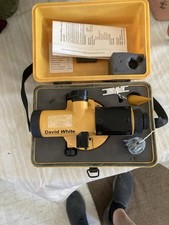 David White Instruments Automatic Level Lens AL8-22 with Case