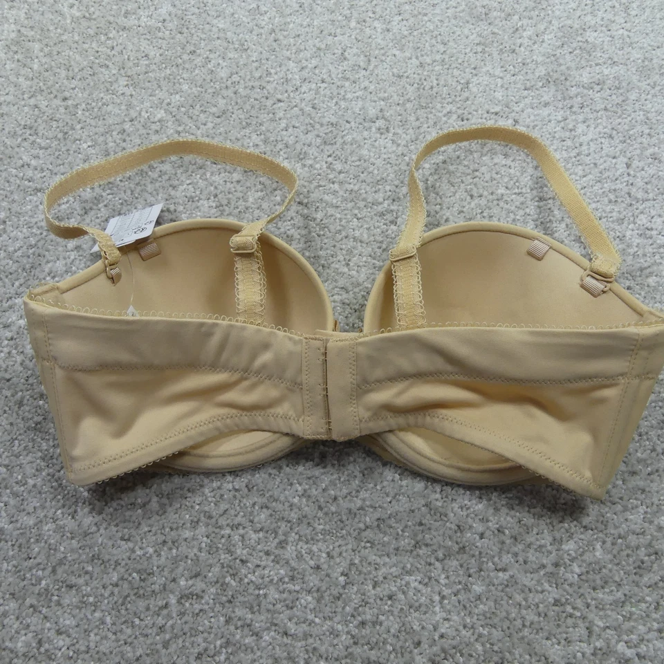 Бюстгальтер женский Freya 32DD бежевый на косточках деко без бретелек AA4233NUE - Изображение 2 из 4