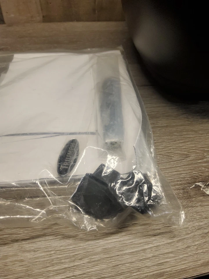 Contenedor de almacenamiento Triumph Sprint 955i Sport trasero trasero azul Pacífico Foto 3 de 4