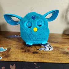 Furby Connect 2016 Hasbro Teal Blue Fun Silly Interactive Toy Tested WORKS