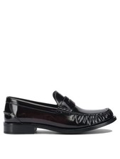 Prada Brushed Leather Loafers 40 Women - US Duties Included