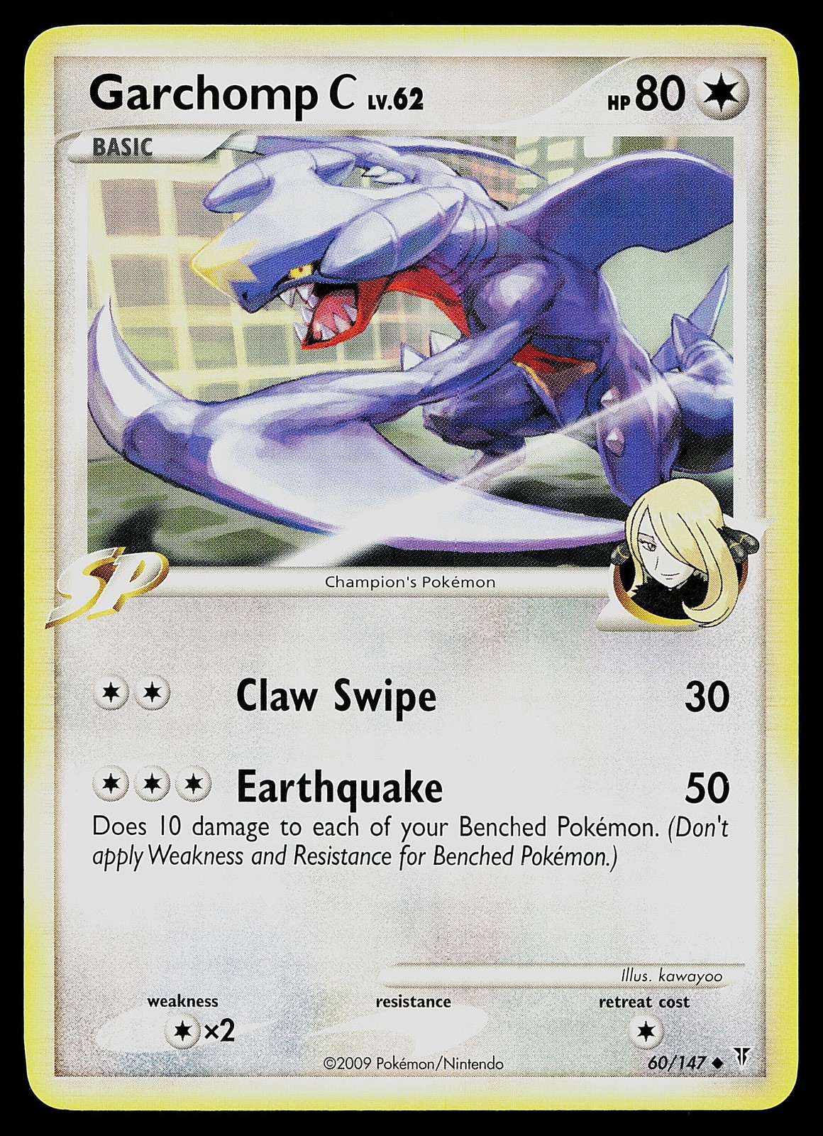 Pokemon Card - Garchomp C Supreme Victors 60/147 Uncommon
