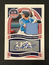 Cannon Goldin 2024 USA Baseball Stars & Stripes Auto Relic