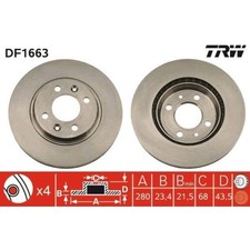 Disque de frein Saab 900