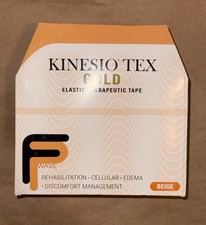 KINESIO TEX GOLD FP Elastic Therapeutic Tape Beige 2" x 103ft Bulk Roll