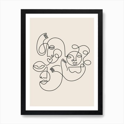 We Got Each Other Art Print Framed Wall Art Poster Canvas Print Picture