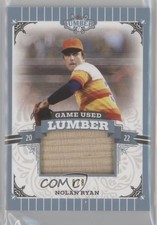 2022 Leaf Lumber Game Used Relics Platinum 6/8 Nolan Ryan #GUL-92 HOF e8a