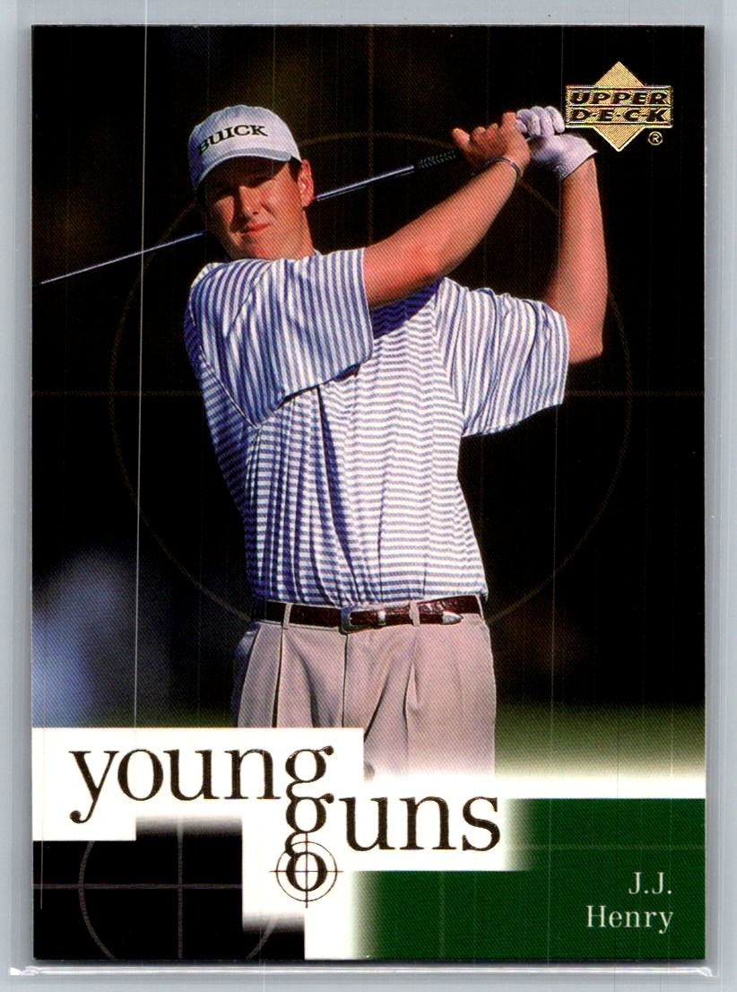 💎2001 Upper Deck Golf #69 J.J. Henry RC💎