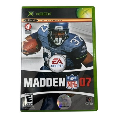 Xbox Madden NFL 07 Football Game Xbox Live Online Enabled Sports