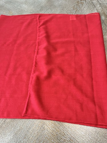 Infinity Scarf Red 21” x 71” 100% Polyester - Picture 5 of 5