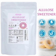 Allulose Sweetener 1 LBS, 100% Pure Zero Net Carb Natural Keto Sweetner