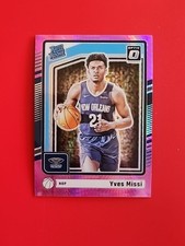 2024-25 Panini Donruss Optic - Yves Missi #265 Pink Hyper Prizm (RC)