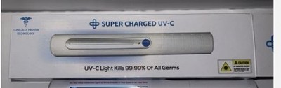 Handheld Super Charged UV-C Light Wand Kills 99.99% Germs Bacteria & Viruses