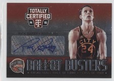2014-15 Totally Certified Ballot Busters Signatures 9/60 Rick Barry Auto HOF o6n