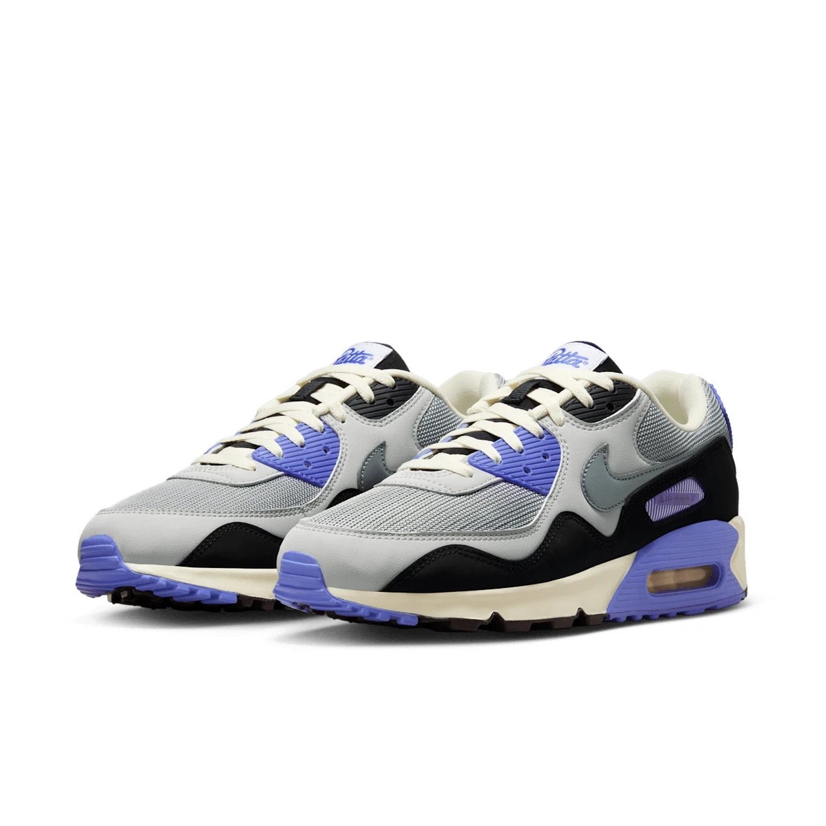 Patta × Nike Air Max 90 Sapphire and Particle Grey HF8814-002 Men's US3-14 NEW — product photo 11 of 16