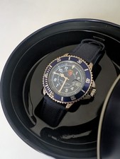 Orologio subacqueo uomo Marina Militare Italiana - Quadrante blu - Crest ufficiale Navy