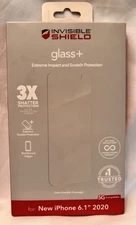 ZAGG Invisible Shield iPhone XR 11 12 Pro Tempered Glass Screen Protector New